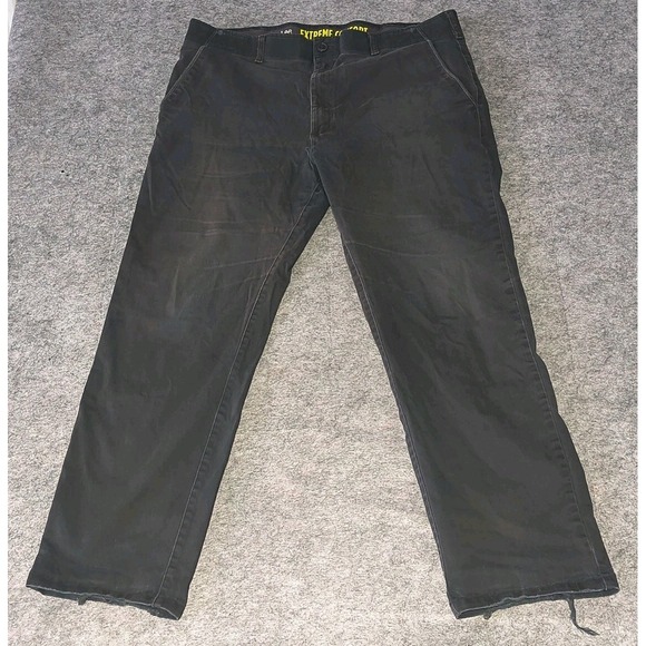 Lee Pants Men's Size 40x30 Black Extreme Comfort Straight Fit - Picture 1 of 9